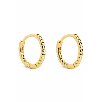 Afbeelding van Singularu Twist HOOP Oorbellen, Dames, Maat: One Size, Gold