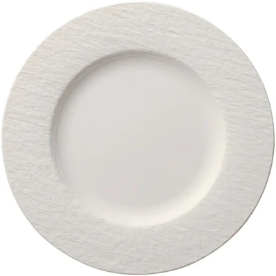 Afbeelding van Villeroy &amp; Boch Dinerbord Manufacture Rock Wit ø 27 cm