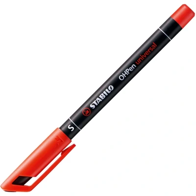 Afbeelding van STABILO OHPen universal, ohp marker, permanent, superfijn 0,4 mm, rood marker