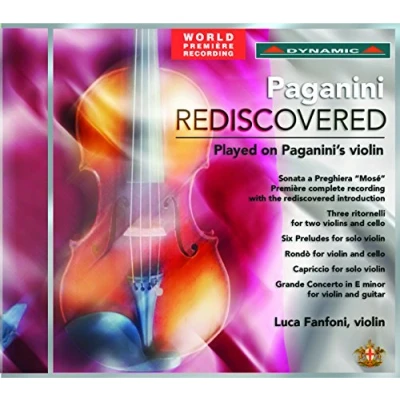Afbeelding van Luca Fanfoni, Daniele Ballerini Paganini Rediscovered (CD)