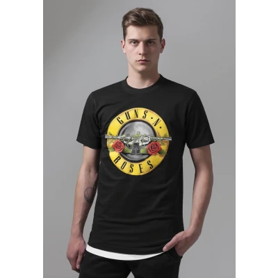 Afbeelding van Mister Tee GUNS N‘ Roses Tshirt print, Heren, Maat: XXL, Black