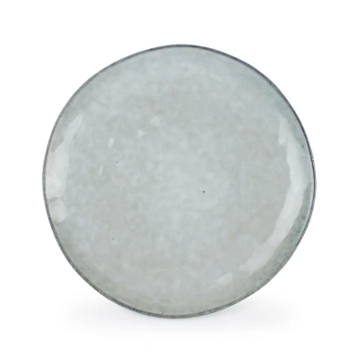 Afbeelding van Salt &amp; Pepper Ontbijtborden / Dessertborden Artisan Organisch Groen 20 cm 4 Stuks