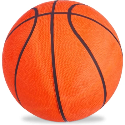 Afbeelding van Relaxdays basketbal maat 7 straatbal binnen en buiten trainen oranje