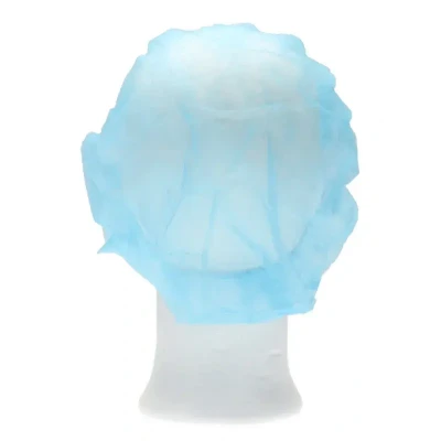 Afbeelding van Haarnetjes CMT Haarnet Bouffant Cap PP Non Woven Blauw Maat M 50cm
