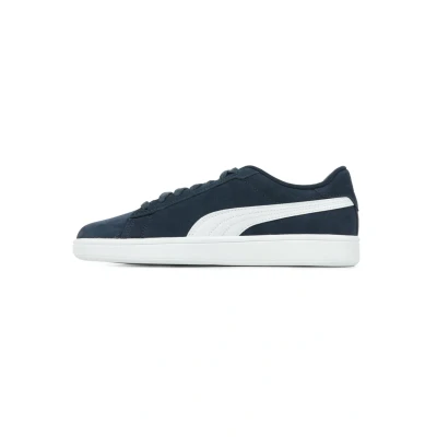 Afbeelding van Puma Smash 3.0 SD JR Sneakers laag voor kinderen, Maat: 36, Navy white Leer