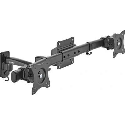 Afbeelding van SpeaKa Professional SP TVM 512 Monitor wandbeugel 2 voudig 33,0 cm (13) 68,6 (27) Zwart Draaibaar, Kantelbaar, Zwenkbaar