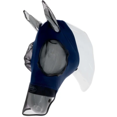 Afbeelding van Weatherbeeta Vliegenmasker Comfitec Luxe Bug Eye Saver met Oren en Neus Navy/Zwart