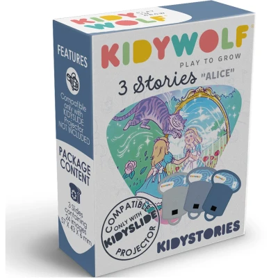 Afbeelding van Kidywolf Kidystories Uitbreidingsset voor projectiezaklamp `Alice&#039;