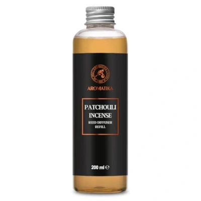 Afbeelding van navulverpakking voor geurverspreider patchouli wierook, 200 ml, aroma langdurige geurverstuiver, luchtverfrisser, warme geur, aromatherapie, woondecoratie