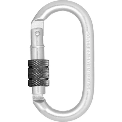 Afbeelding van Stalen karabijnhaak 17mm met schroefverbinding