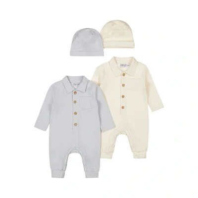 Afbeelding van Dirkje Set 2 delig DICFEB25 Boxpak + Muts Light Blue pack 86 Maat