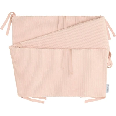 Afbeelding van Baby&#039;s Only Bedbumper Bedomrander Bedomranding baby Boxbumper Parkomrander Sense Peach 180x30 cm