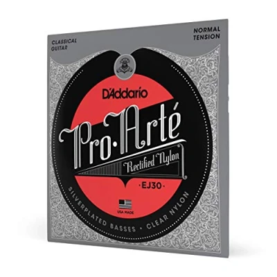 Image de D&#039;addario EJ30 Jeu de cordes classique 28 43 Normal /Rectifié Plaqué Argent