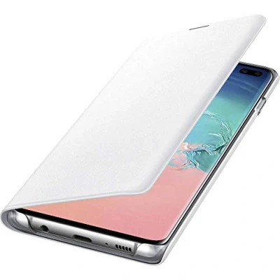 Image de Housse avec affichage Samsung LED View Blanc pour Galaxy S10 Plus
