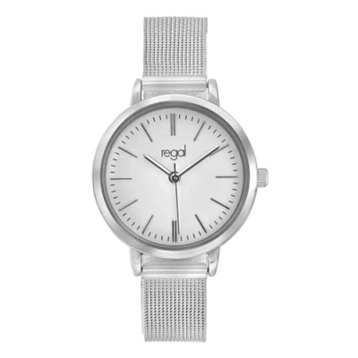 Afbeelding van Regal mesh horloge stalen band