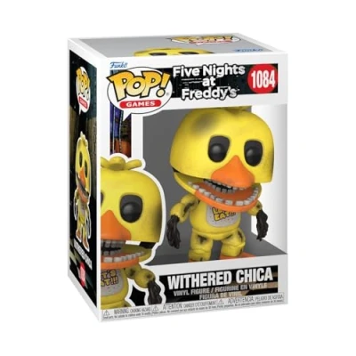Afbeelding van Funko Pop! Games: Five Nights At Freddy&#039;s (FNAF) Withered Chica The Chicken Vinyl verzamelfiguur Cadeau idee Officieel product Speelgoed voor kinderen en volwassenen