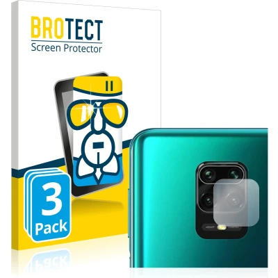 Afbeelding van BROTECT Screenprotector voor Xiaomi Redmi Note 9S / 9 Pro (ALLEEN Camera) Folie Beschermfolie Beschermglas transparant (3 Stuks)