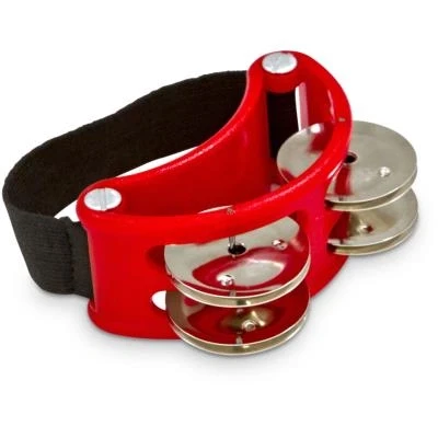 Image de Percussions LP Latin Percussion LP188 FOOT TAMBOURINE Tambourin AU PIED tamborim