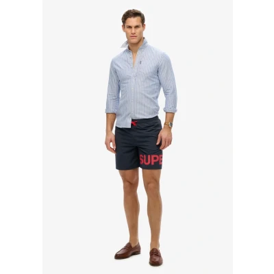 Afbeelding van Superdry GRAPHIC 17 SWIM SHORT Heren Zwembroek Eclipse Navy