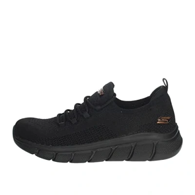 Afbeelding van Skechers Bobs Sport B Flex Color Connect 117121 BBK, Vrouwen, Zwart, sneakers, maat: 36 EU
