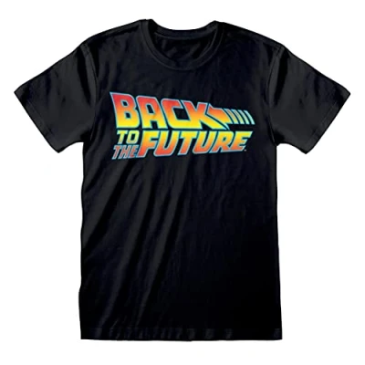Afbeelding van Henry Tiger BACK TO THE Future Vintage LOGO Tshirt print, Heren, Maat: XXL, Black
