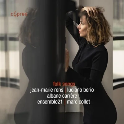 Afbeelding van Albane Carrère, Ensemble21, Marc Collet Folk Songs (CD)