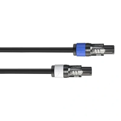 Afbeelding van Cordial CFCA 3 FCB Stroom Aansluitkabel [1x PowerCon stekker 1x stekker] 3.00 m Blauw, Wit