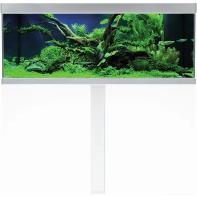 Afbeelding van Akvastabil Fusion Aquarium 130 Aquaria 130x50x54 cm Zilver Wit Ca. 325 L