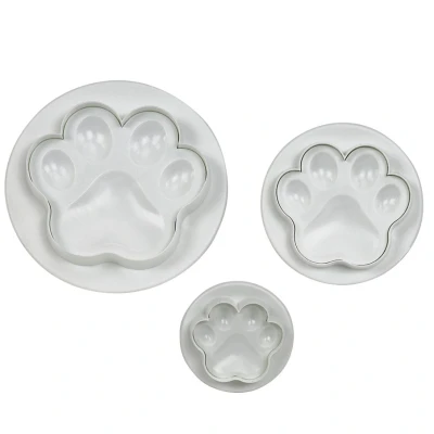 Afbeelding van PME Plunger Cutter Hondenpoot set/3