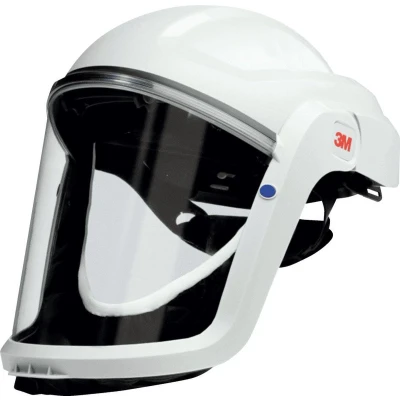 Afbeelding van 3M™ Versaflo Gelaatsscherm M 206 Wit met Hoofdkap