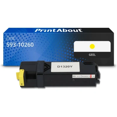 Afbeelding van Huismerk Dell 593 10260 (PN124) Toner Geel