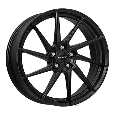 Afbeelding van Dotz Spa Black 8.0x18 5x112 ET48 70.1 Velg