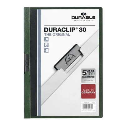 Image de Durable duraclip 30 chemise de présentation à clip vert pétrole 2200 32