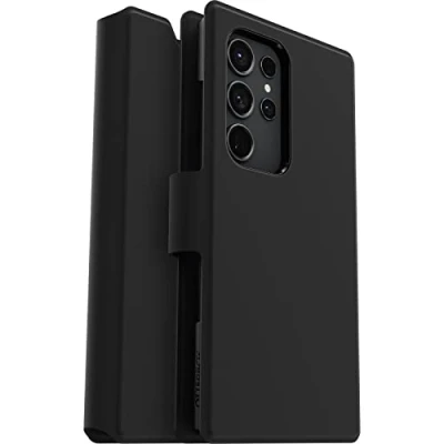 Afbeelding van OtterBox Strada Via Samsung Galaxy S23 Ultra 5G Black Night