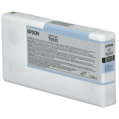 Afbeelding van Epson T6535 (C13T653500) Inktcartridge Licht cyaan