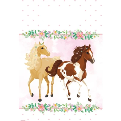 Afbeelding van Paarden uitdeelzakjes 23x16cm 8 stuks