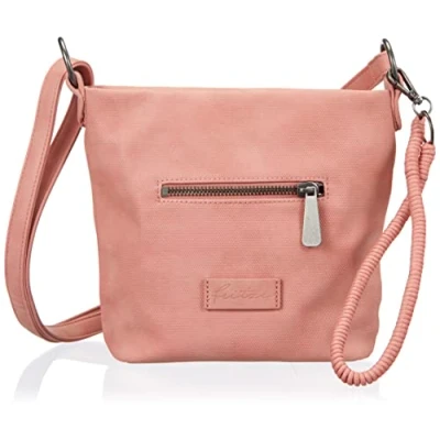 Afbeelding van Fritzi aus Preußen Schoudertas Rub Iggi06 Cross Bag Papaya Zalmroze