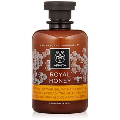 Afbeelding van Apivita Royal Honey Douchegel met etherische oliën, 300 ml