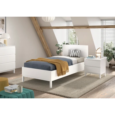 Afbeelding van Vipack Eva 1 persoonsbed 90x200 Wit