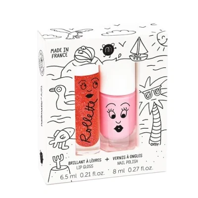 Afbeelding van Nailmatic nagellak en lipgloss holidays