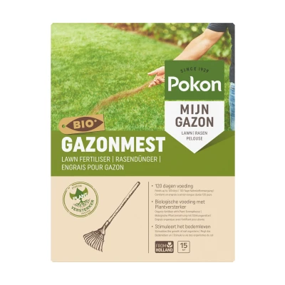 Afbeelding van Pokon Bio Gazonmest Gazonmeststoffen 15 m2