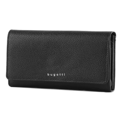 Afbeelding van bugatti Linda Portemonnee, Dames, Maat: One Size, Schwarz