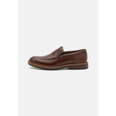 Afbeelding van Clarks Aldwin Step heren, Medium Lea Tan