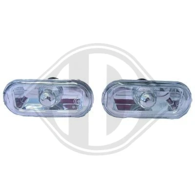 Afbeelding van DIEDERICHS HD Tuning 1404178 Knipperlampenset inbouw aan zijkant FORD: FIESTA 5