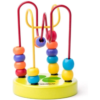Afbeelding van Woody Mini labyrint lichtgroen 90064