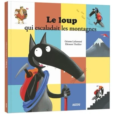 Image de Loup qui escaladait les montagnes