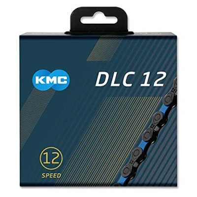 Afbeelding van KMC DLC 12 speed Fietsketting Zwart/Blauw
