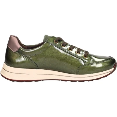 Afbeelding van ara Osaka 2.0 Sneakers laag, Dames, Maat: 39, Groen Leer