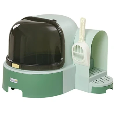 Afbeelding van PawHut Katzentoilette mit Schaufel D31 080V00