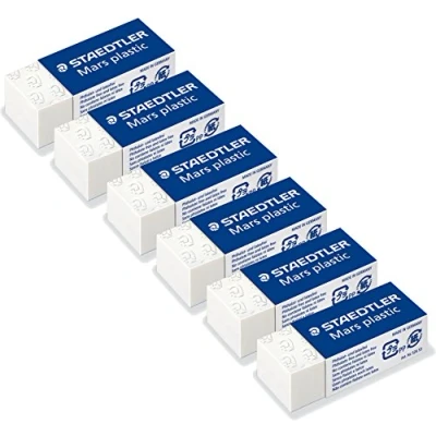 Afbeelding van Staedtler 526 53 Mars plastic mini gum ftalaat en latexvrij, 12 stuks